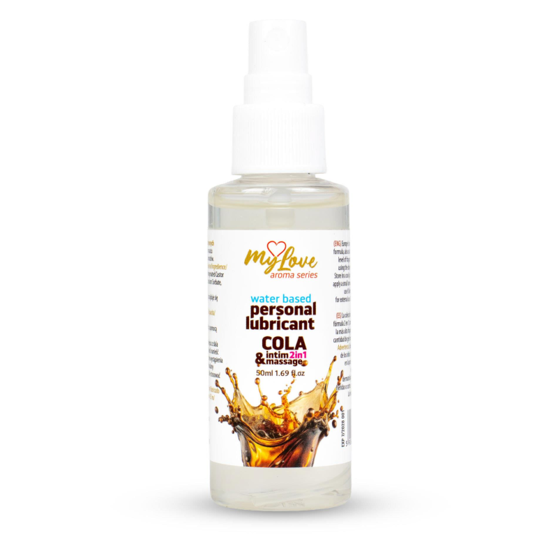 Лубрикант та масажний гель MyLove Aroma Series Intim&Massage Cola 50 мл Лубрикант та масажний гель MyLove Aroma Series Intim&Massage Cola 50 мл