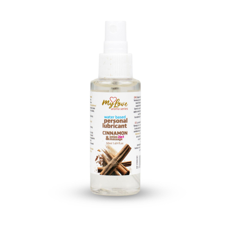 Лубрикант та масажний гель MyLove Aroma Series з ароматом кориці Лубрикант та масажний гель MyLove Aroma Series з ароматом кориці