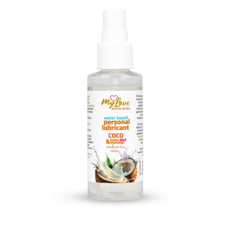 Універсальний лубрикант-масаж MyLove Aroma Series Coco 50 мл Універсальний лубрикант-масаж MyLove Aroma Series Coco 50 мл