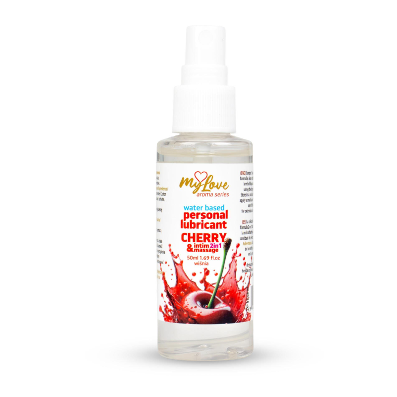 Лубрикант та масажний гель MyLove Aroma Series Cherry 50 мл Лубрикант та масажний гель MyLove Aroma Series Cherry 50 мл