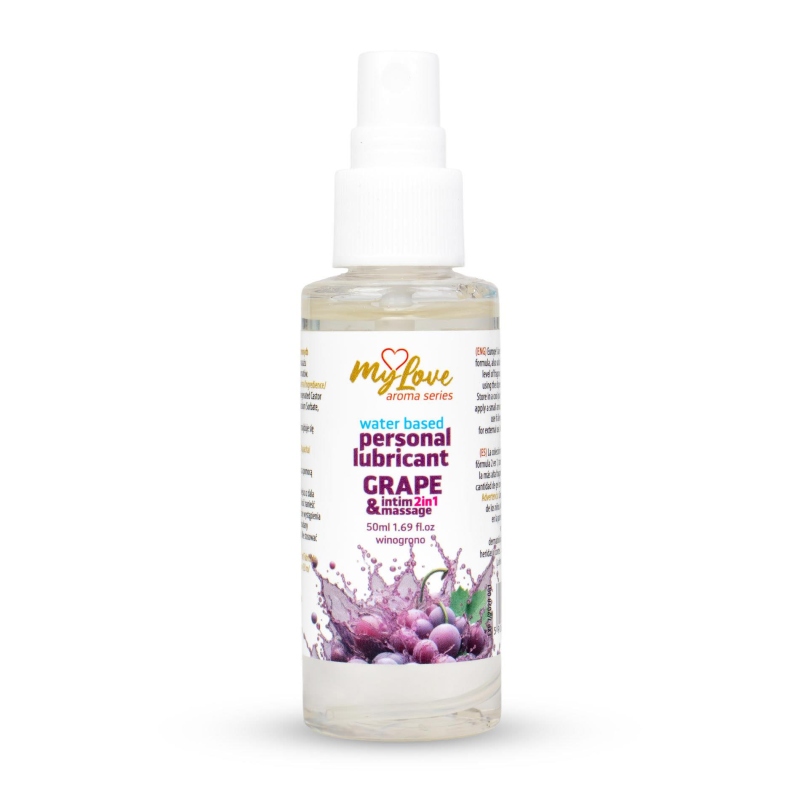 Лубрикант та масажний гель MyLove Aroma Series Grape 2в1 Лубрикант та масажний гель MyLove Aroma Series Grape 2в1