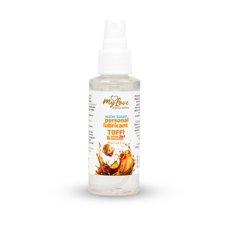 Лубрикант та масажний гель MyLove Aroma Series Intim&Massage Toffi 50 мл Лубрикант та масажний гель MyLove Aroma Series Intim&Massage Toffi 50 мл