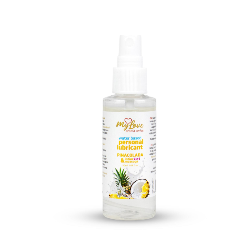 Лубрикант та масажний гель MyLove Aroma Series Pina Colada 50 мл Лубрикант та масажний гель MyLove Aroma Series Pina Colada 50 мл