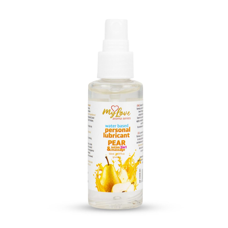 Лубрикант та масажний гель MyLove Aroma Series Intim&Massage Груша 50 мл Лубрикант та масажний гель MyLove Aroma Series Intim&Massage Груша 50 мл