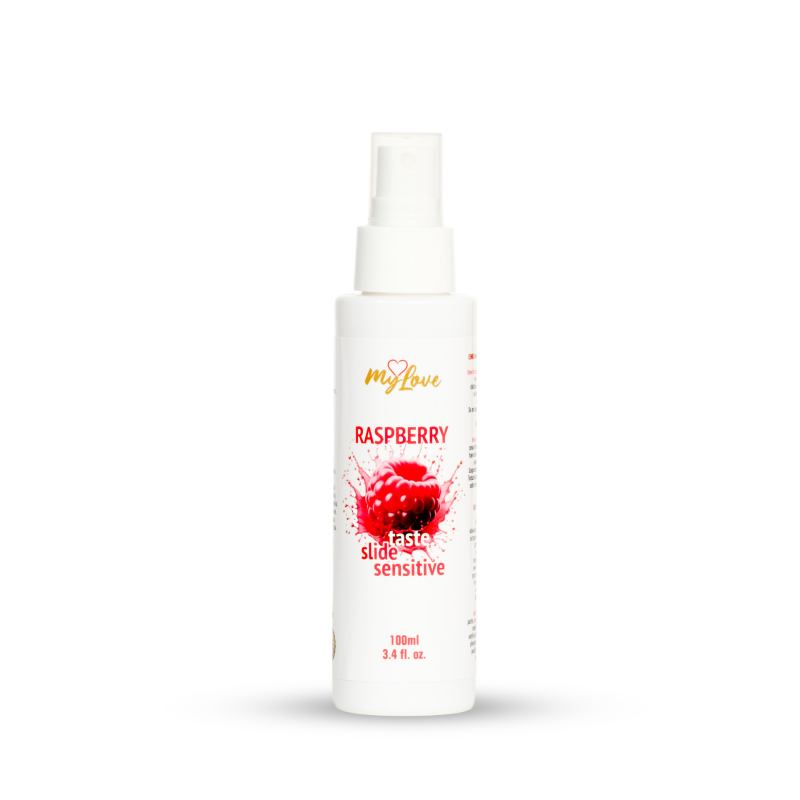 Інтимний гель-лубрикант - MyLove Taste-Slide Sensitive Raspberry, 100 мл