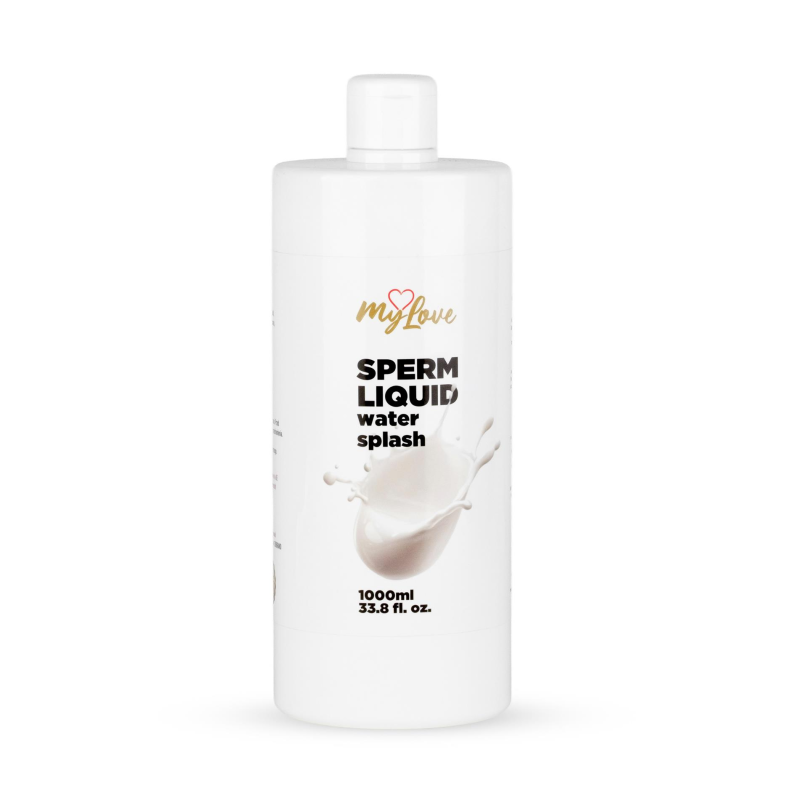Лубрикант MyLove Sperm Liquid Water Splash білий 1000 мл Лубрикант MyLove Sperm Liquid Water Splash білий 1000 мл