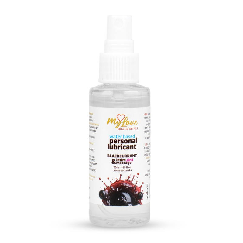 Лубрикант та масажний гель MyLove Aroma Series Blackcurrant 50 мл Лубрикант та масажний гель MyLove Aroma Series Blackcurrant 50 мл