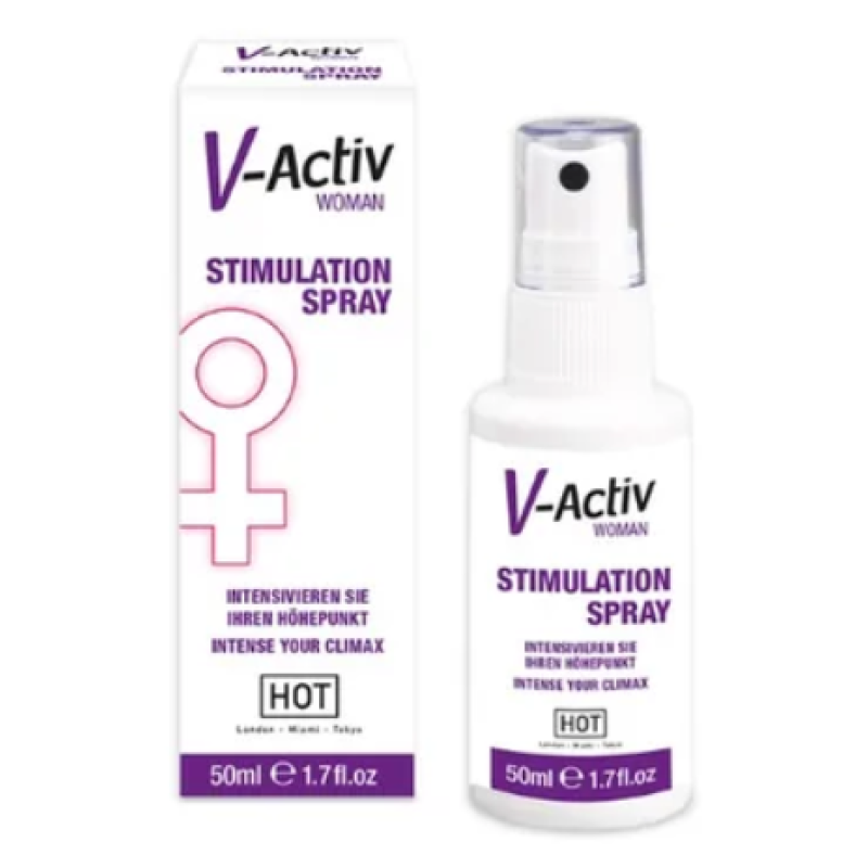 Стимулюючий спрей для жінок V-Activ Women Stimulation Spray Стимулюючий спрей для жінок V-Activ Women Stimulation Spray