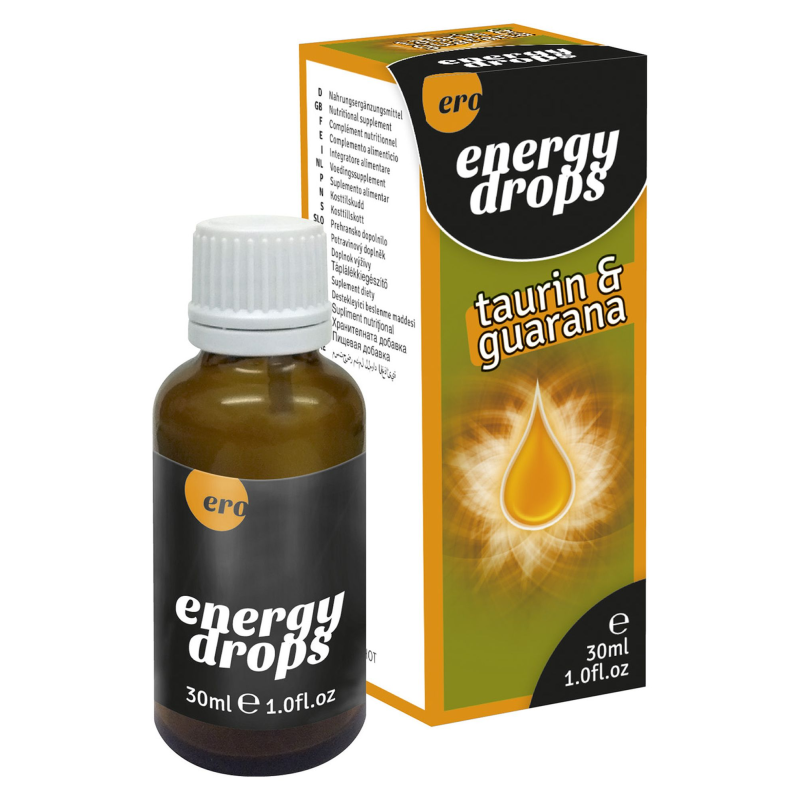 Збуджуючі краплі Ero Energy Drops Taurin & Guarana для двох