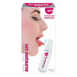 Оральний лубрикант - Ero Oral Optimizer Blowjob Gel Strawberry, 50 мл Оральний лубрикант - Ero Oral Optimizer Blowjob Gel Strawberry, 50 мл