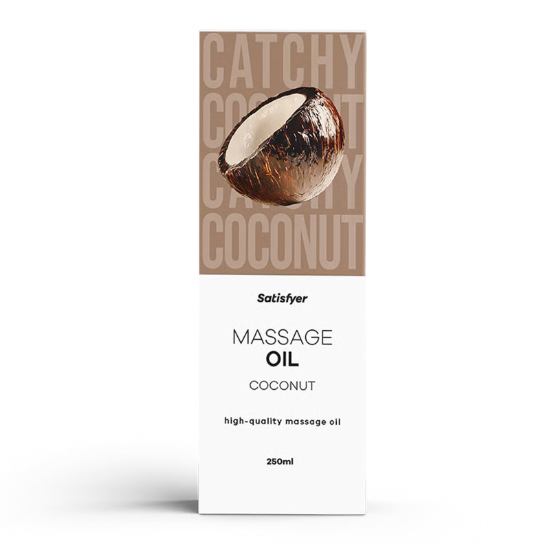 Масажна олійка - Satisfyer Massage Oil Coconut, 250 мл
