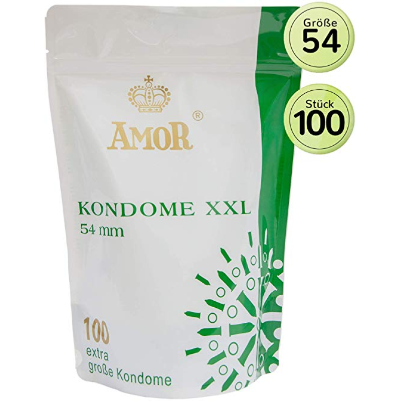 Презервативи - Amor XXL, 100 шт. (10.2026)