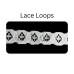 Презерватив жіночий - EXS Non-Latex Internal Condom Lace Leg Loops, 1 шт.