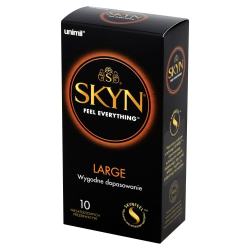 Презервативи Skyn Large збільшеного розміру 56 мм, 10 шт. Презервативи Skyn Large збільшеного розміру 56 мм, 10 шт.
