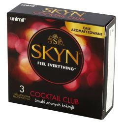Презервативи Skyn Cocktail Club ароматизовані 53 мм, 3 шт. Презервативи Skyn Cocktail Club ароматизовані 53 мм, 3 шт.