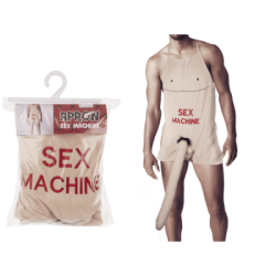 Кухонний фартух з плюшевим пенісом 52 см Sex Machine Кухонний фартух з плюшевим пенісом 52 см Sex Machine