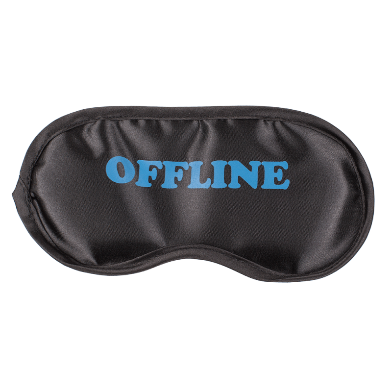 Маска для очей Eye Mask Offline чорна