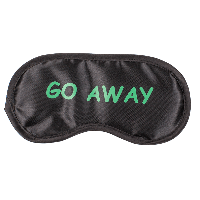 Маска для очей Go Away чорна OOTB Маска для очей Go Away чорна OOTB