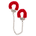 Поножі Plush Leg Cuffs Red Поножі Plush Leg Cuffs Red