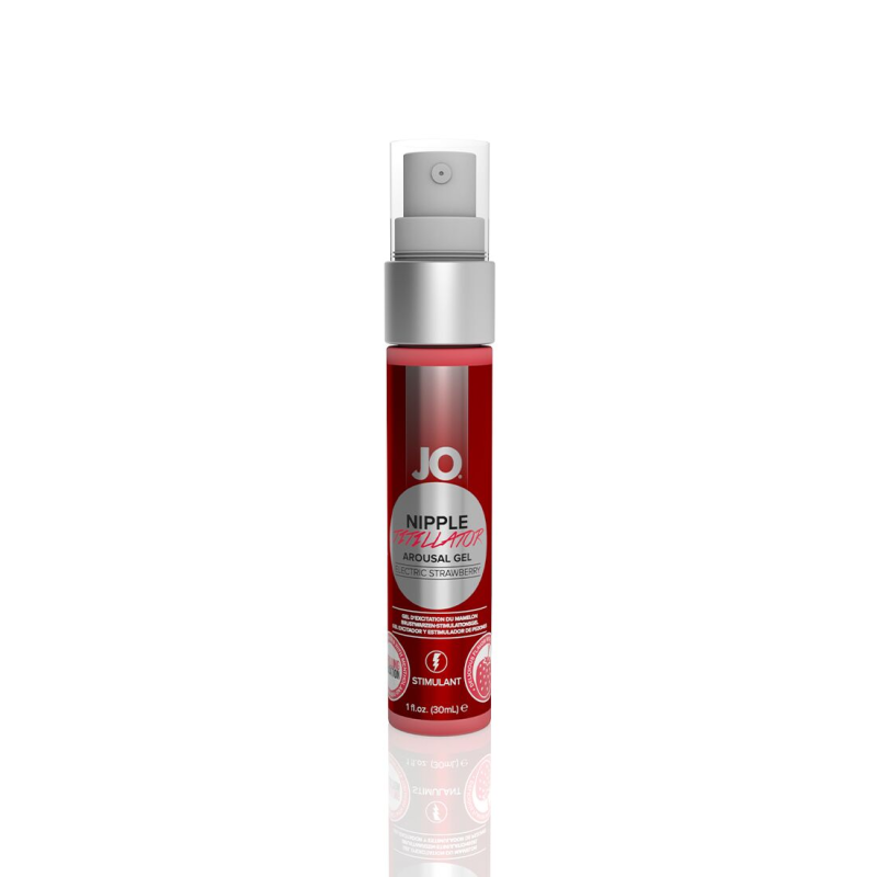 Гель для стимуляції сосків JO Nipple Titillator Strawberry, 30 мл
