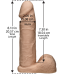 Фалоімітатор Doc Johnson Vac-U-Lock 8 Inch ULTRASKYN Cock White