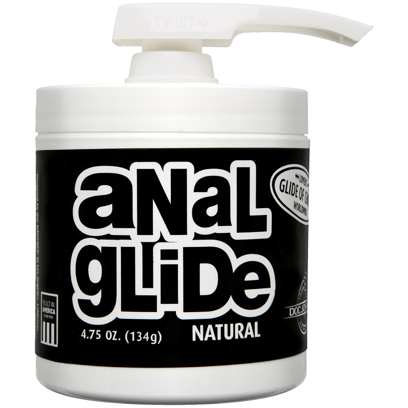 Анальна змазка на олійній основі Doc Johnson Anal Glide Natural, 127 г