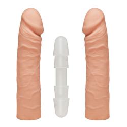 Подвійний фалоімітатор Doc Johnson The D Double D 16 Inch ULTRASKYN