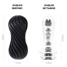 Мастурбатор Tenga Flex Rocky Black