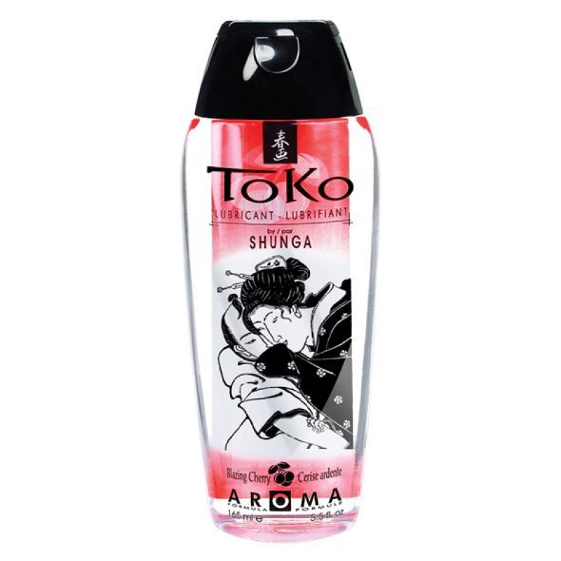 Лубрикант на водній основі Shunga Toko Aroma Blazing Cherry, 165 мл