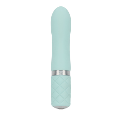 Вібратор Pillow Talk Flirty Teal з кристалом Swarovski