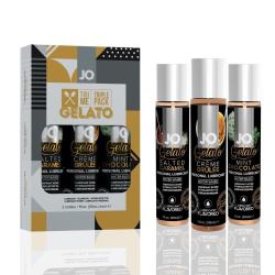 Набір лубрикантів JO Tri-Me Triple Pack Gelato, 3×30 мл