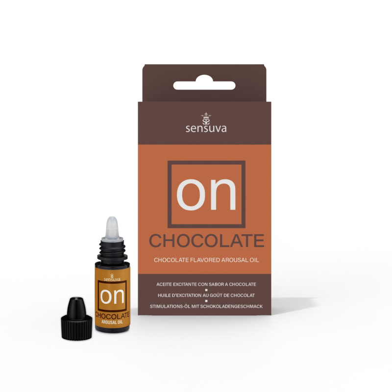 Збуджуючі краплі для клітора Sensuva ON Arousal Oil for Her Chocolate (5 мл)