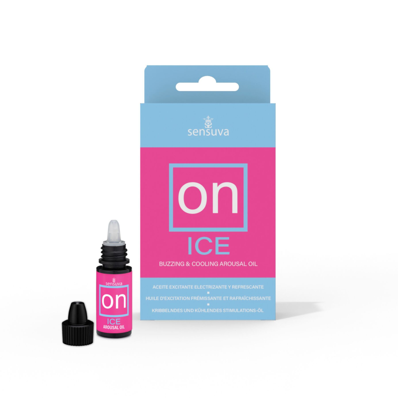 Збуджуючі краплі для клітора Sensuva ON Arousal Oil for Her Ice, 5 мл, охолоджуючі