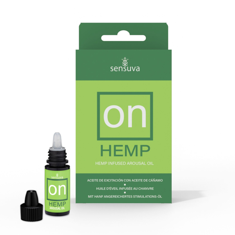 Збуджуючі краплі для клітора Sensuva ON for Her Hemp Infused Arousal Oil, 5 мл