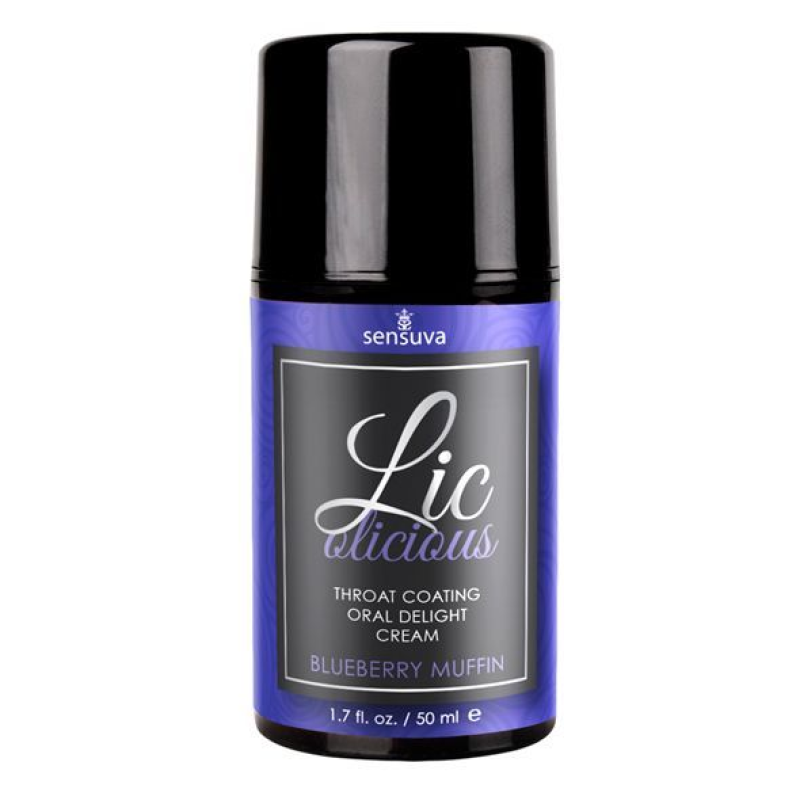Гель для мінету Sensuva Lic-o-licious Blueberry Muffin, 50 мл
