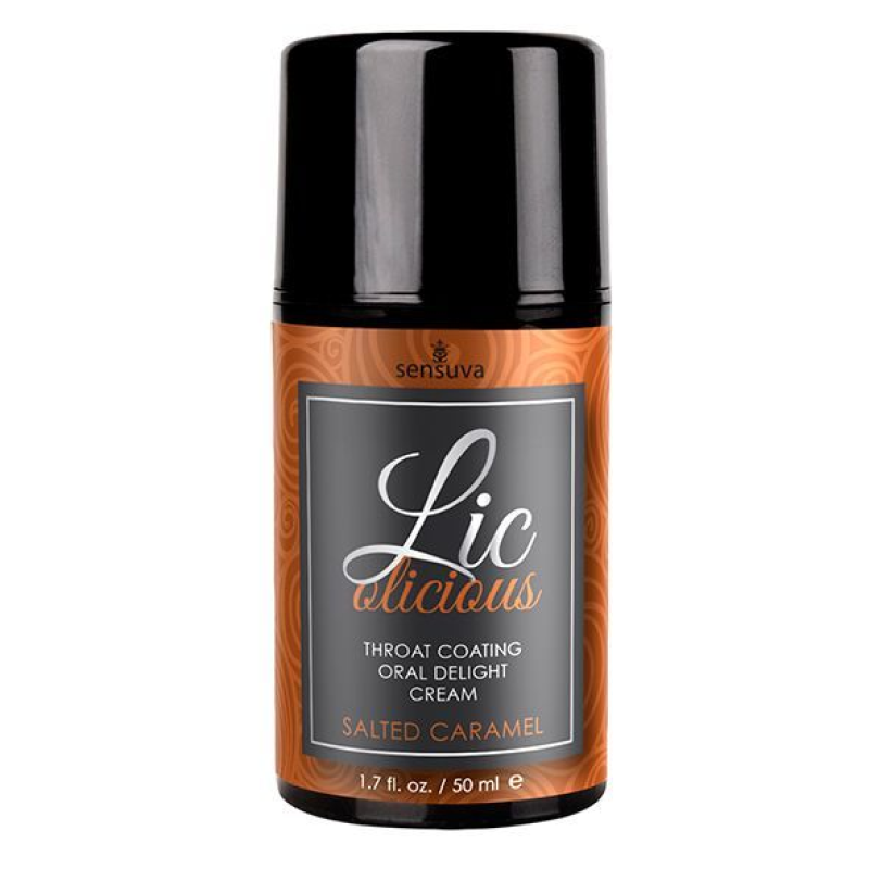 Гель для мінету Sensuva Lic-o-licious Salted Caramel, 50 мл