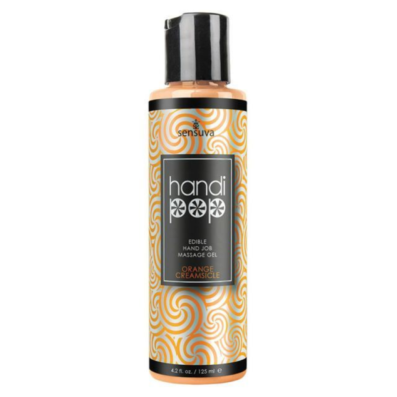 Гель для оральних та мануальних пестощів Sensuva Handipop Orange Creamsicle, 125 мл