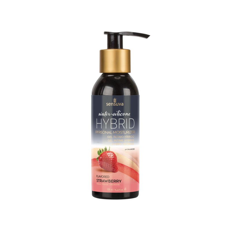 Змазка гібридна Sensuva Hybrid Strawberry 125 мл