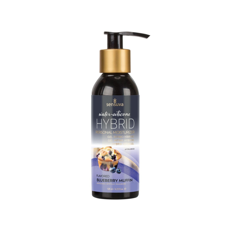 Змазка гібридна Sensuva Hybrid Blueberry Muffin, 125 мл