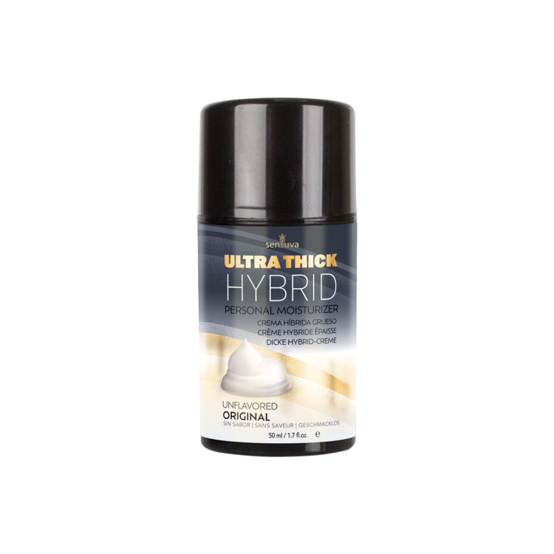 Крем-змазка густа Sensuva UltraThick Hybrid Formula на гібридній основі, 50 мл