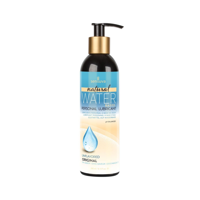 Лубрикант на водній основі Sensuva Natural Water-Based, 240 мл