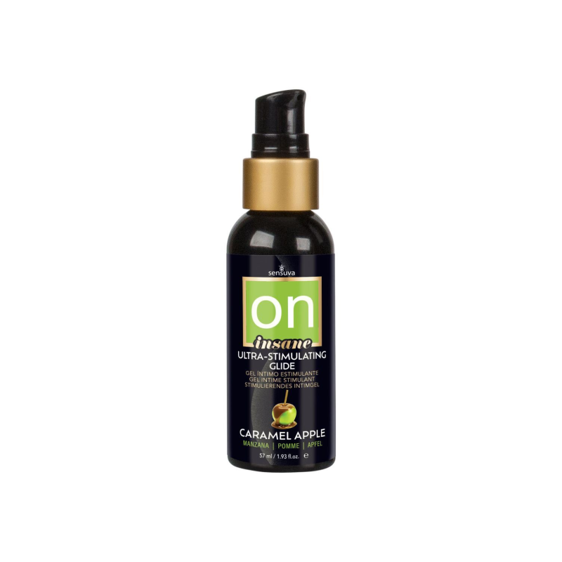 Лубрикант гібридний Sensuva Ultra-Stimulating On Insane Caramel Apple, 57 мл