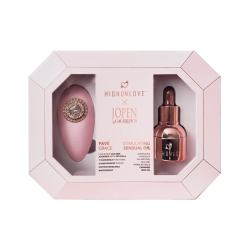 Подарунковий набір HighOnLove & JOPEN Objects of Desire: краплі для клітора та вібратор із кристалами