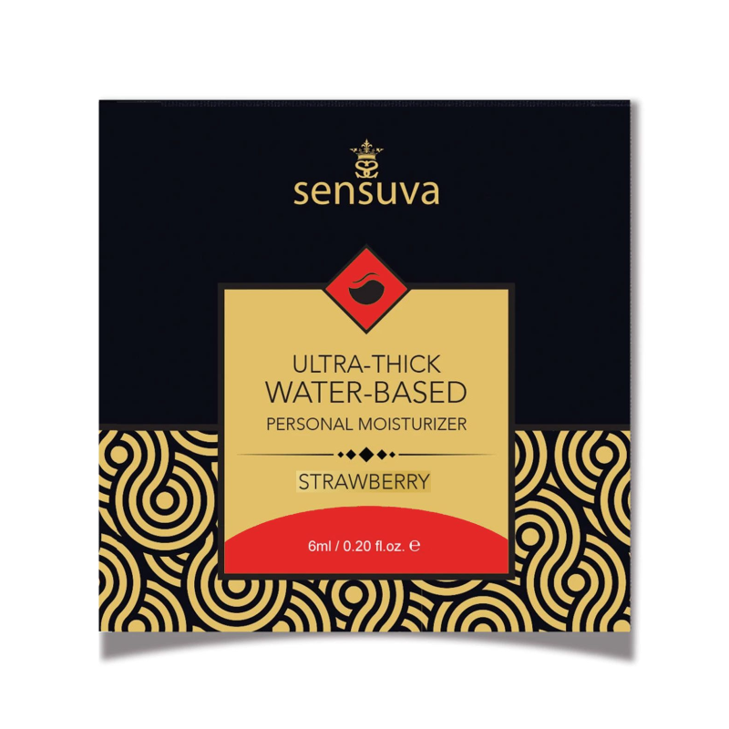 Пробник лубриканту Sensuva Ultra-Thick Water-Based Strawberry (6 мл)
