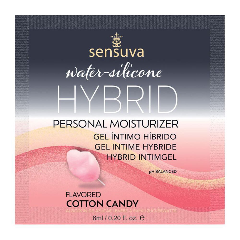 Пробник лубриканта Sensuva Hybrid Formula Cotton Candy (6 мл)