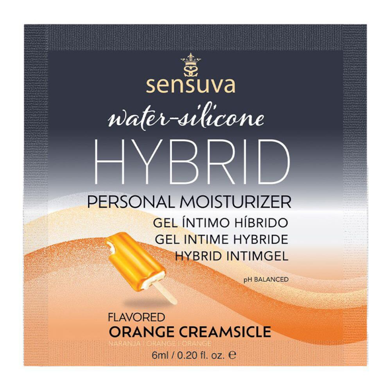 Пробник лубриканту Sensuva Hybrid Formula Orange Creamsicle, 6 мл