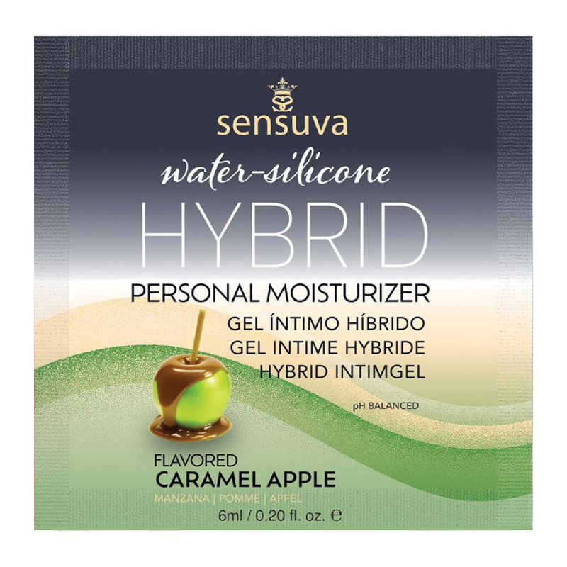 Пробник лубриканта Sensuva Hybrid Formula Caramel Apple, 6 мл