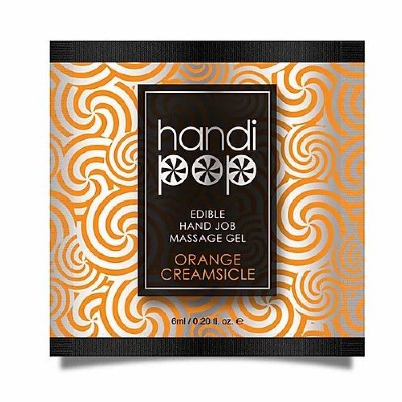 Пробник смакового гелю Sensuva Handipop Orange Creamsicle, 6 мл