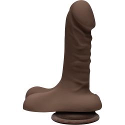 Фалоімітатор Doc Johnson The D Super D 6 Inch With Balls ULTRASKYN