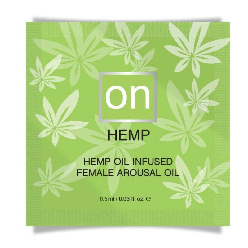 Пробник возбуджувального масла Sensuva - ON for Her Hemp Infused Arousal Oil (0,5 мл)